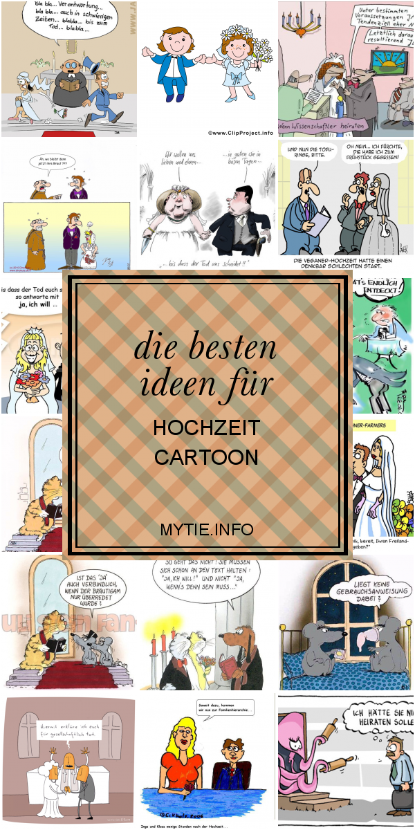 Die Besten Ideen Für Hochzeit Cartoon